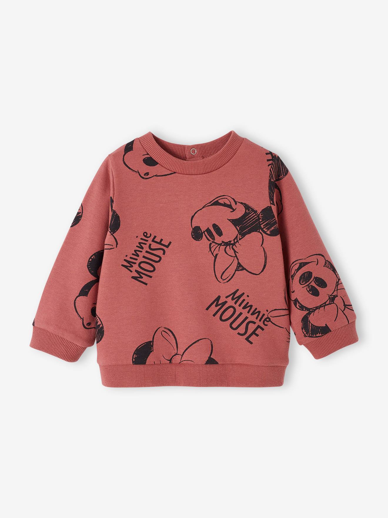 Moletom DS® Minnie para bebê, rosa antigo
