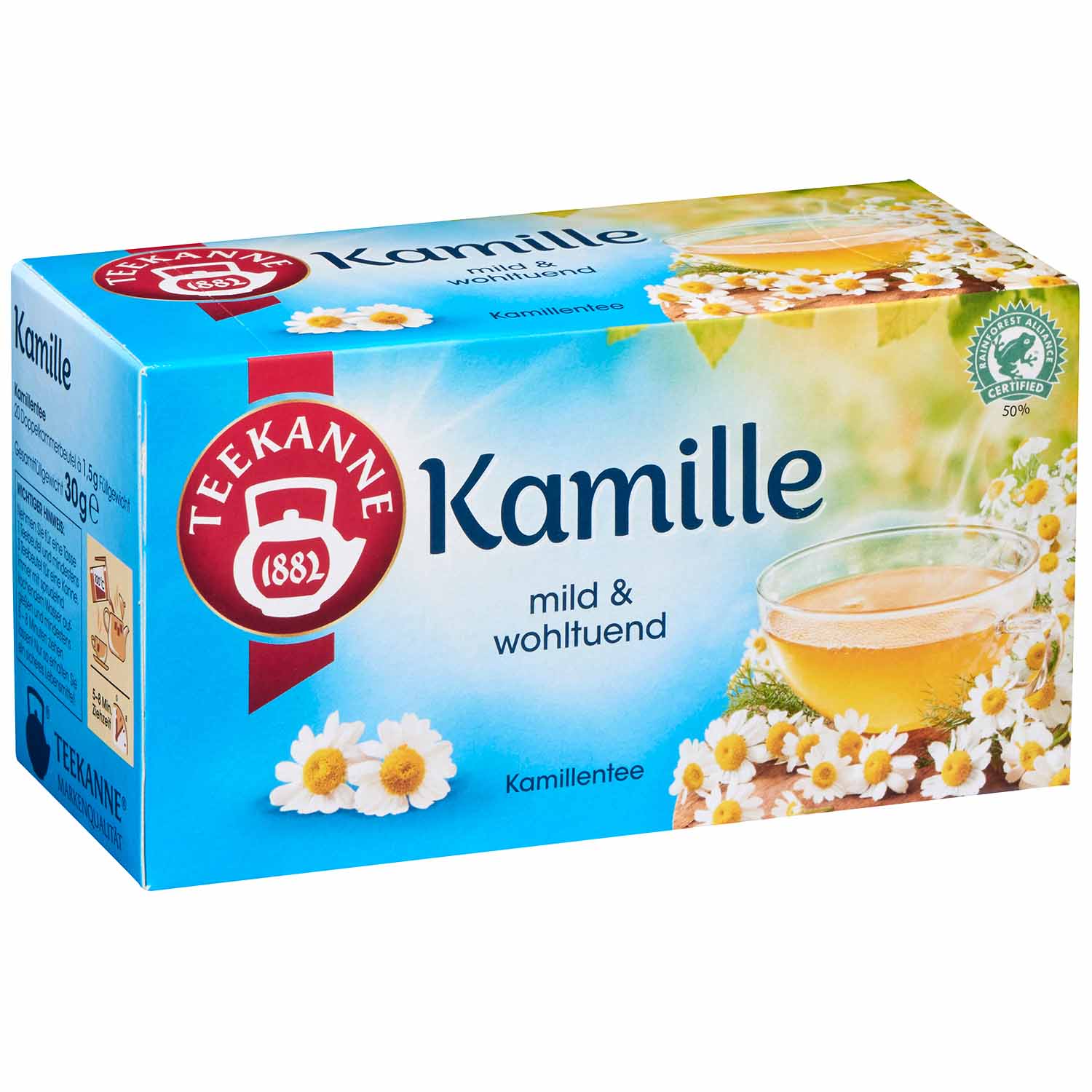 Teekanne Kamille 20 Beutel 30g MHD:30.4.27