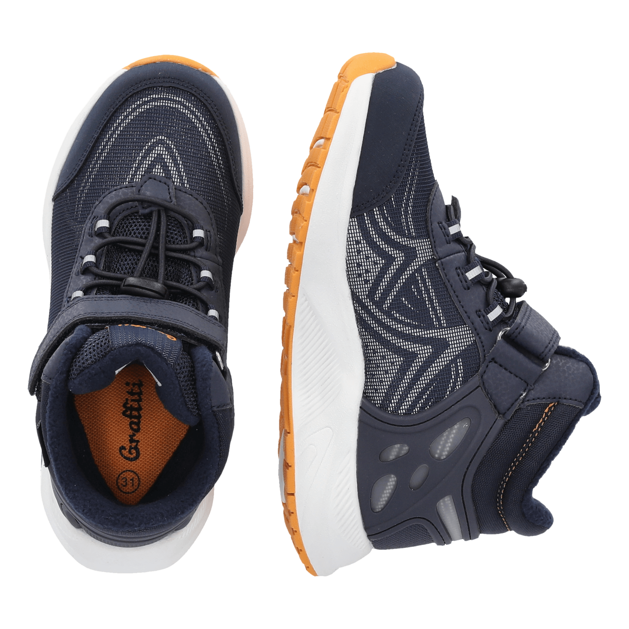 Graffiti Bonlongo Kids Reflective Boot WP - Fritids og motesko