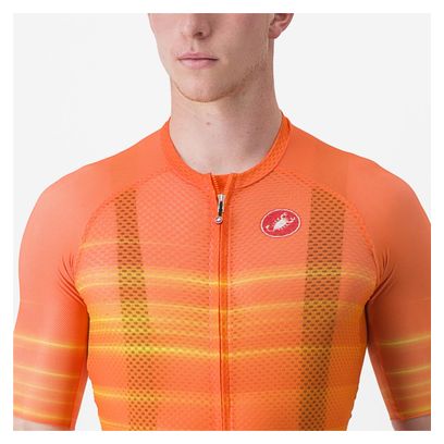 Maillot Manches Courtes Castelli Climber's 3.0 SL2 Orange