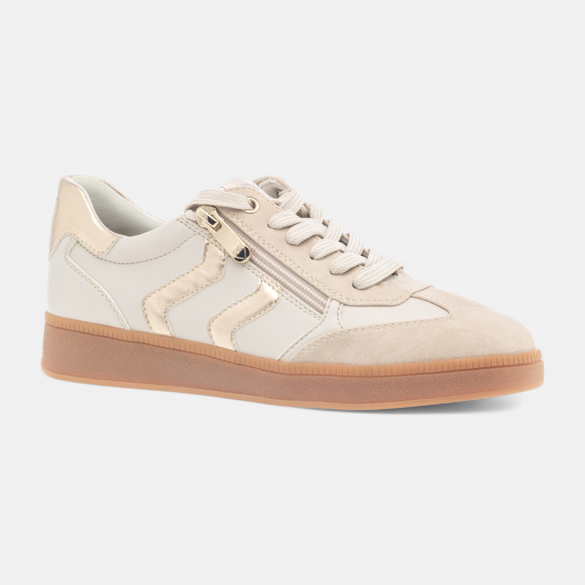 Baskets basses Femme beige