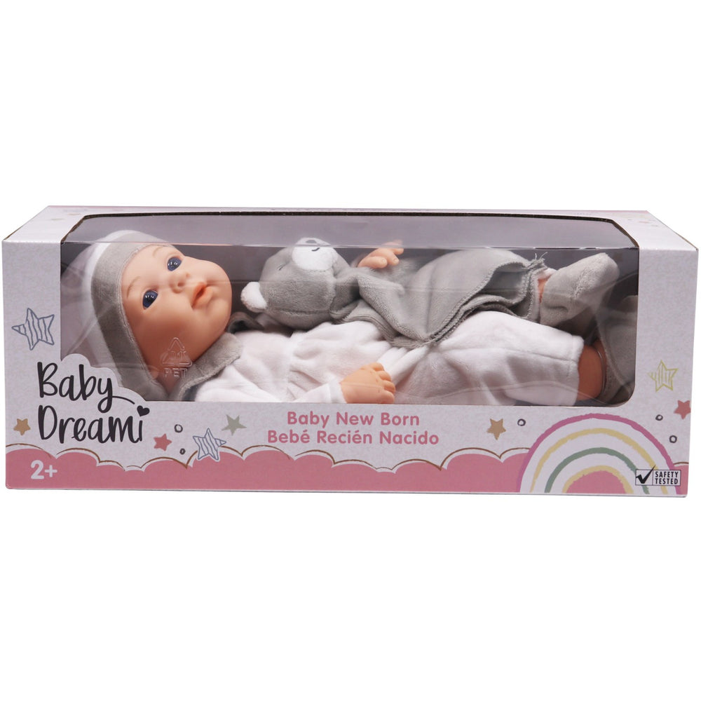 Køb Happy Friend Newborn Lily Dukke 35 Cm