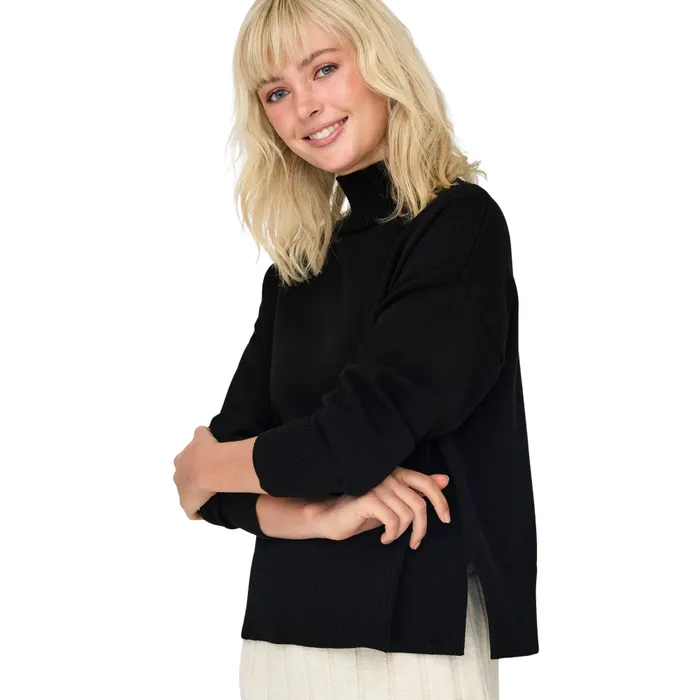 Only Bari High Neck Knitted Sweater Dames
