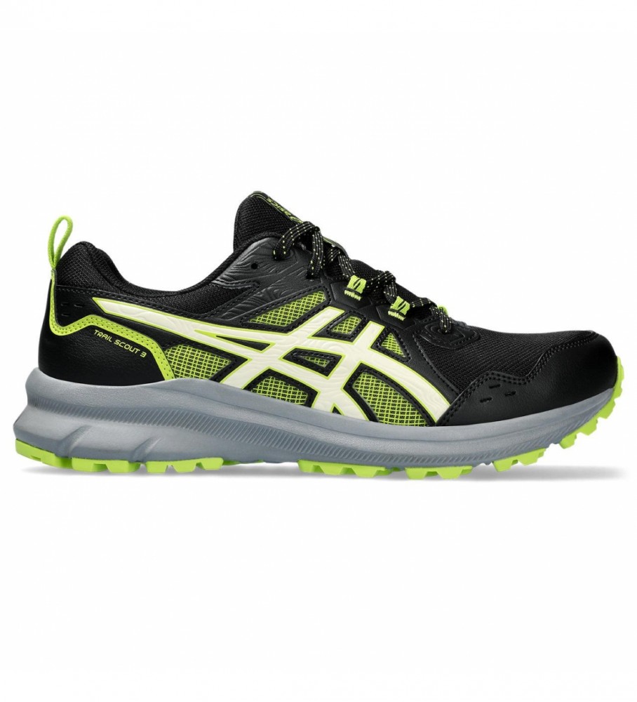 Tênis de corrida Asics Scout 3 Trail, preto