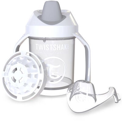 Twistshake Mini Cup Babykopp 230 ml, Hvit