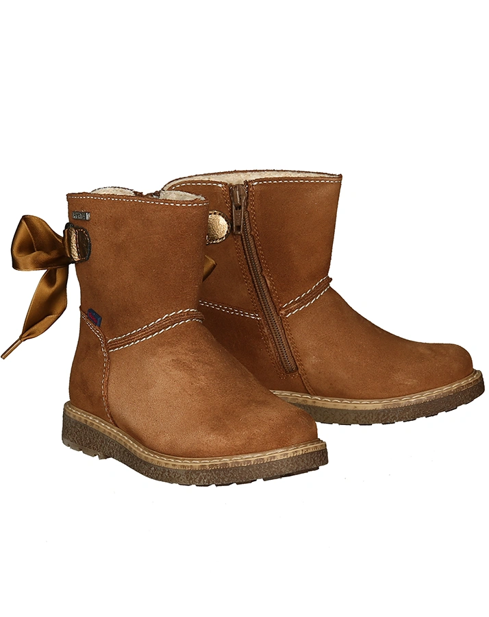 Winter-Boots GOLDBAND gefüttert in cognac