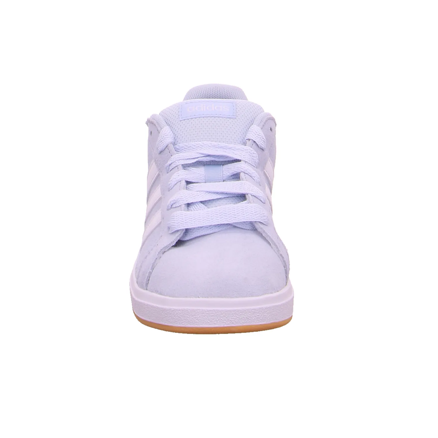 ADIDAS Kinder Sportschuh Hellblau Leder