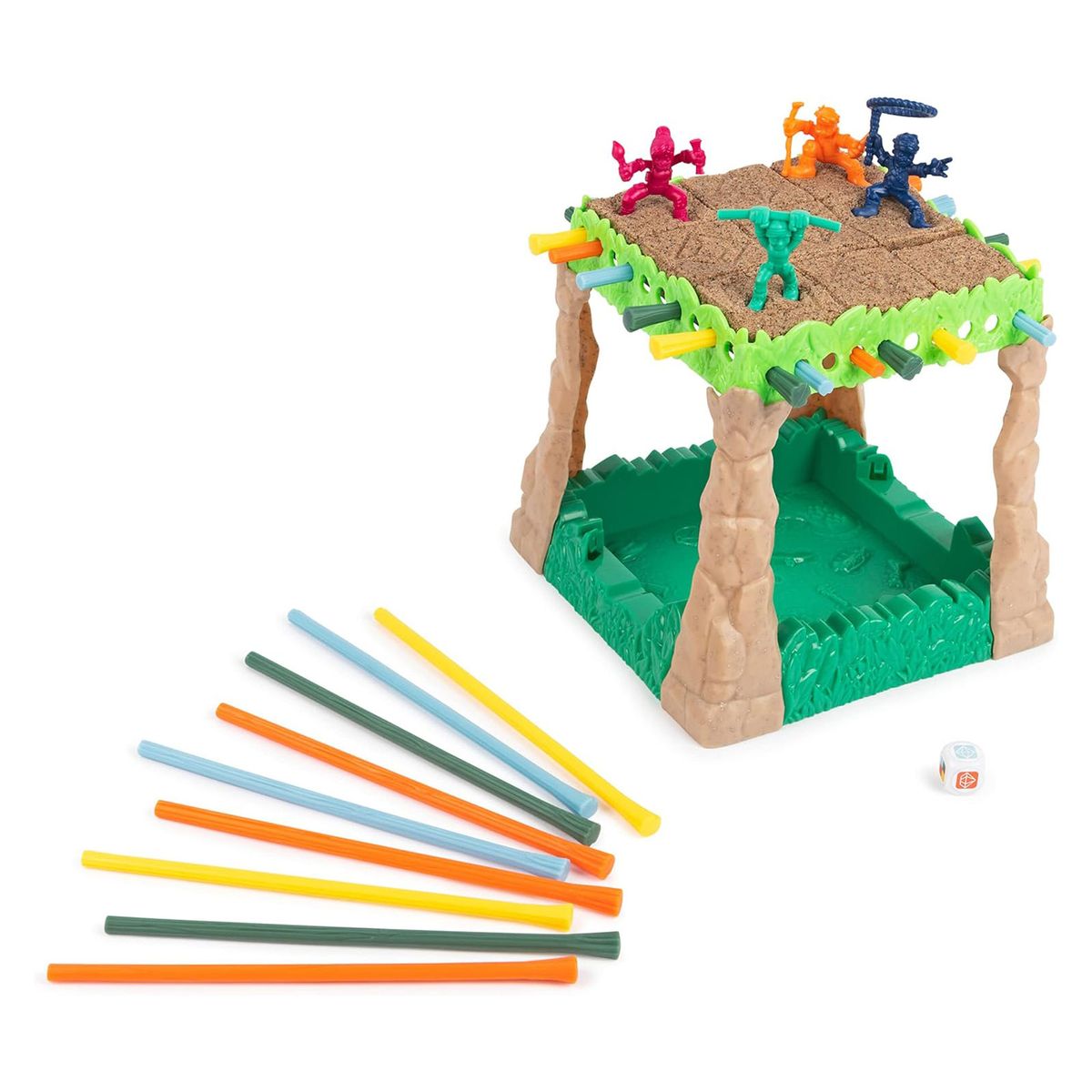 Spin Master 6065692 (20139799) - Rubinjagd im Treibsand, Abenteuerspiel mit Kinetic Sand