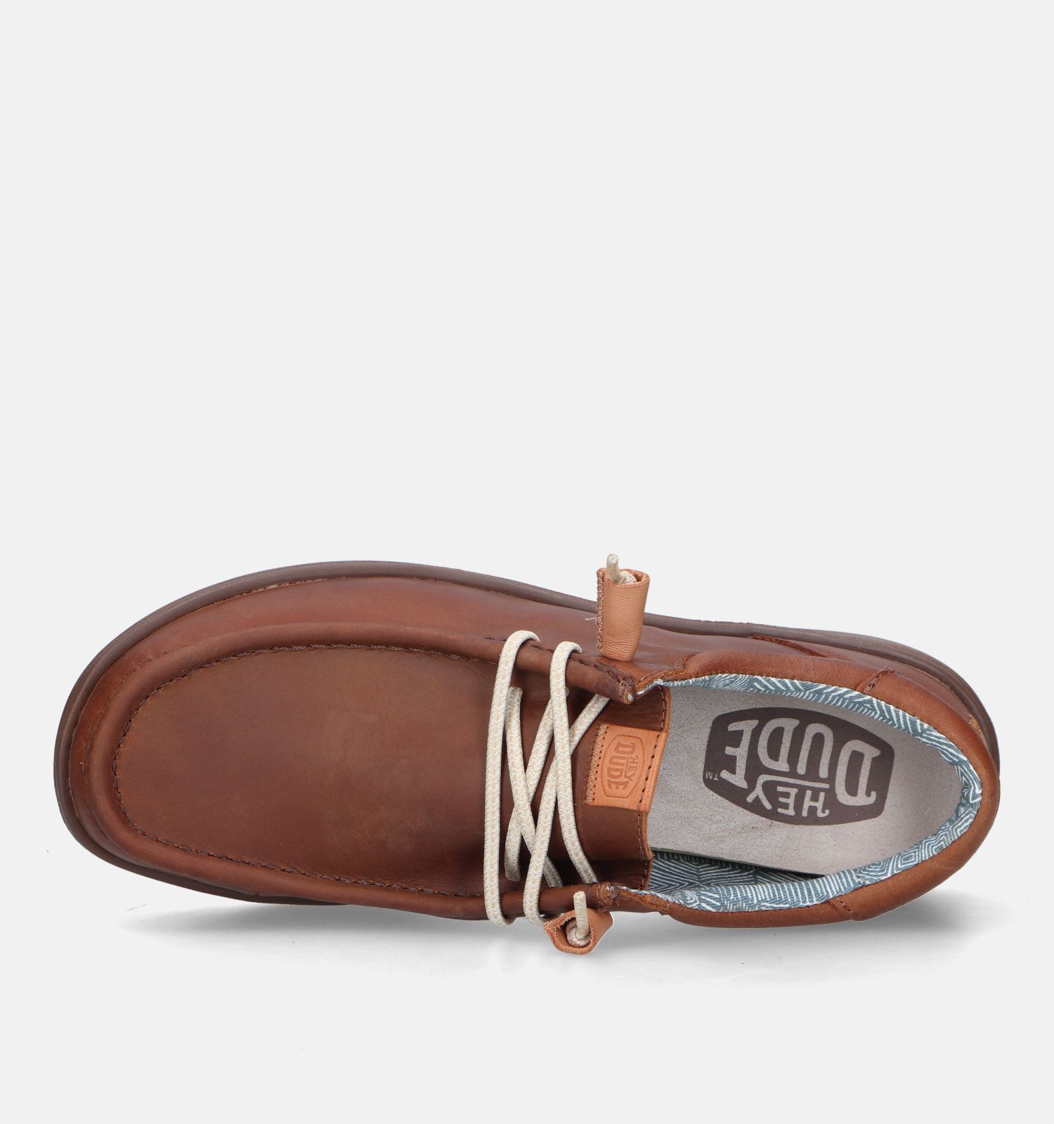 Bootschoenen cognac