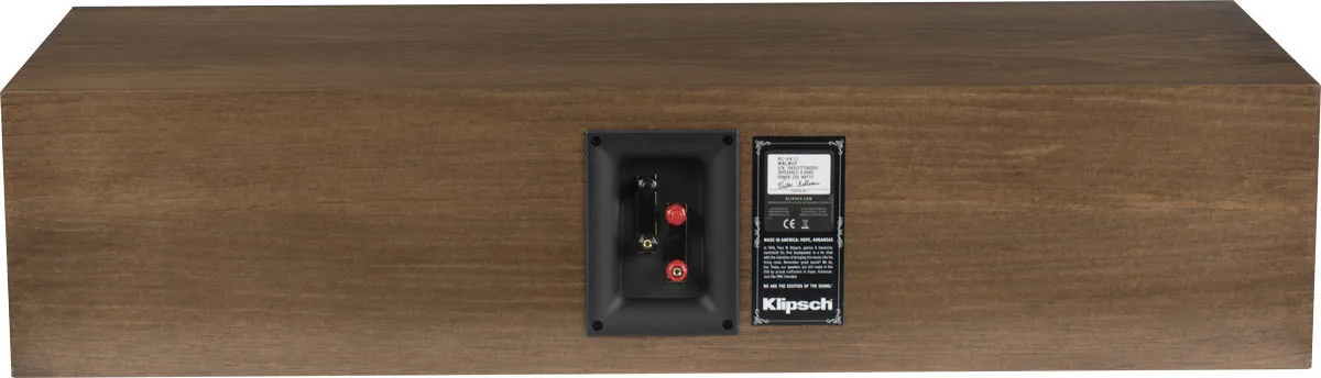 Klipsch RC-64 MKIII Noyer foncé Enceintes centrales