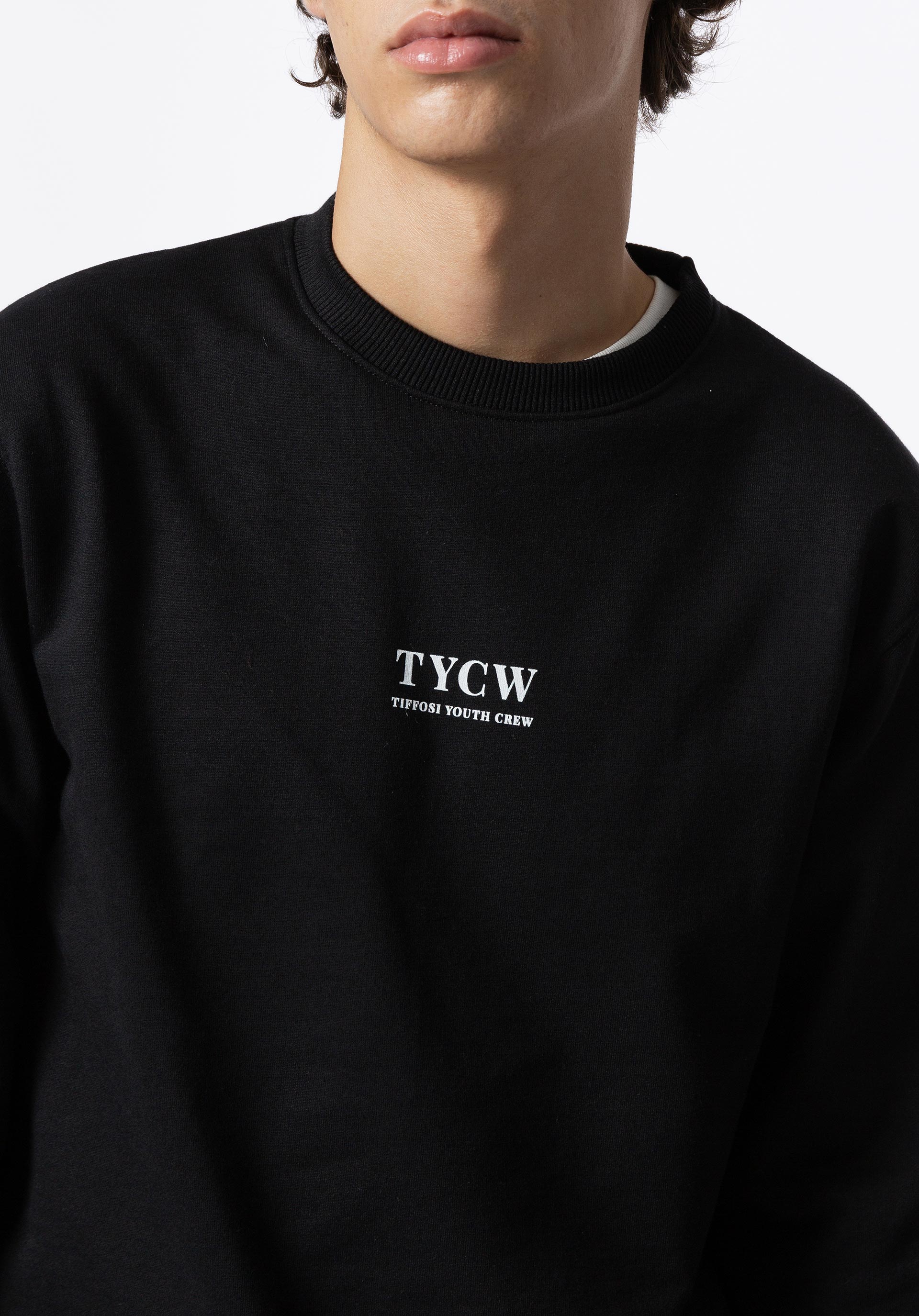 Sweatshirt com Estampado nas Costas