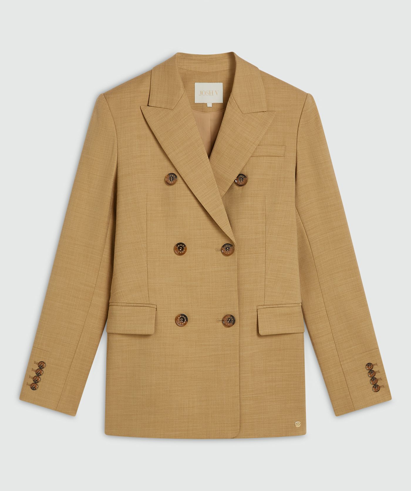 JV-SANNE fitted blazer - light camel