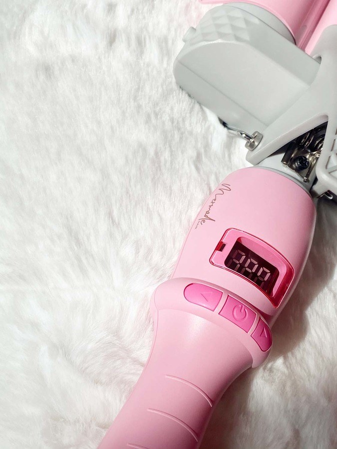 Mermade Hair Pro Waver Pink 32mm