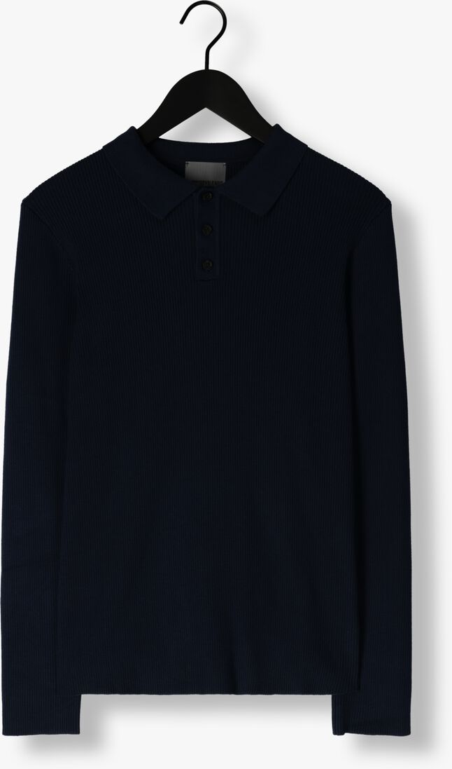 donkerblauwe drykorn polo tesuan