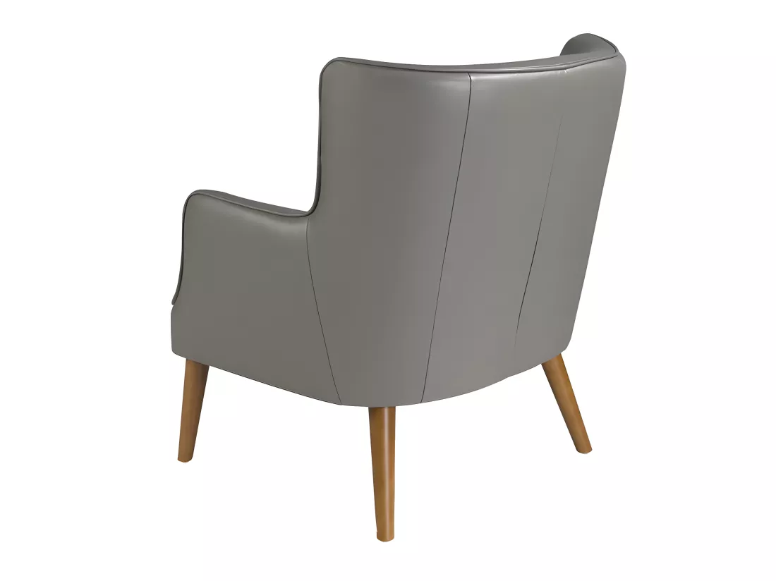 Fauteuil rembourré en cuir 5085 ANGEL CERDA