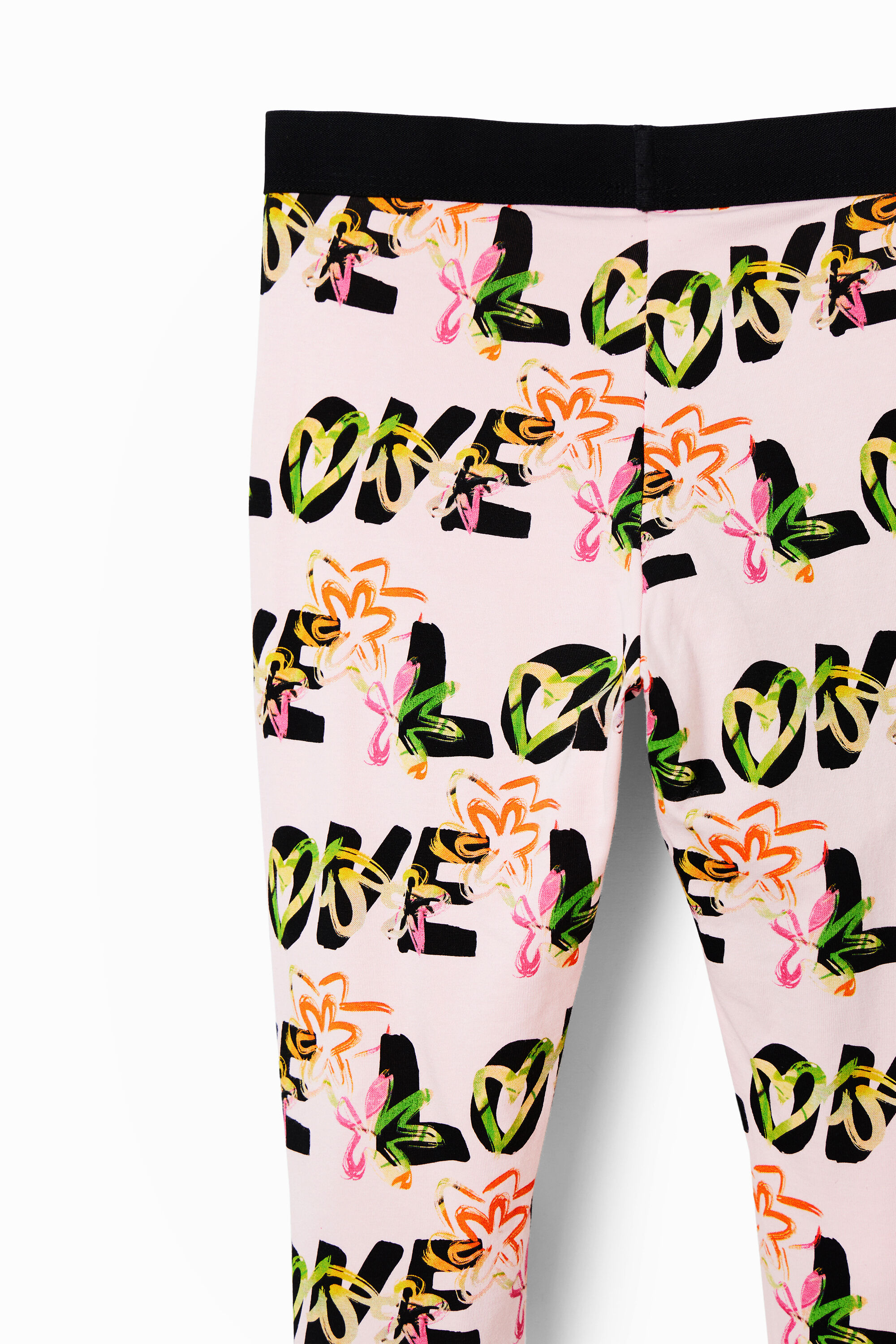 Legging fleurs Love