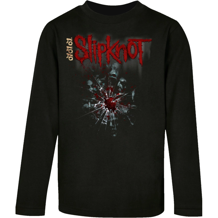 F4NT4STIC Longsleeve Shirt Slipknot Glass schwarz