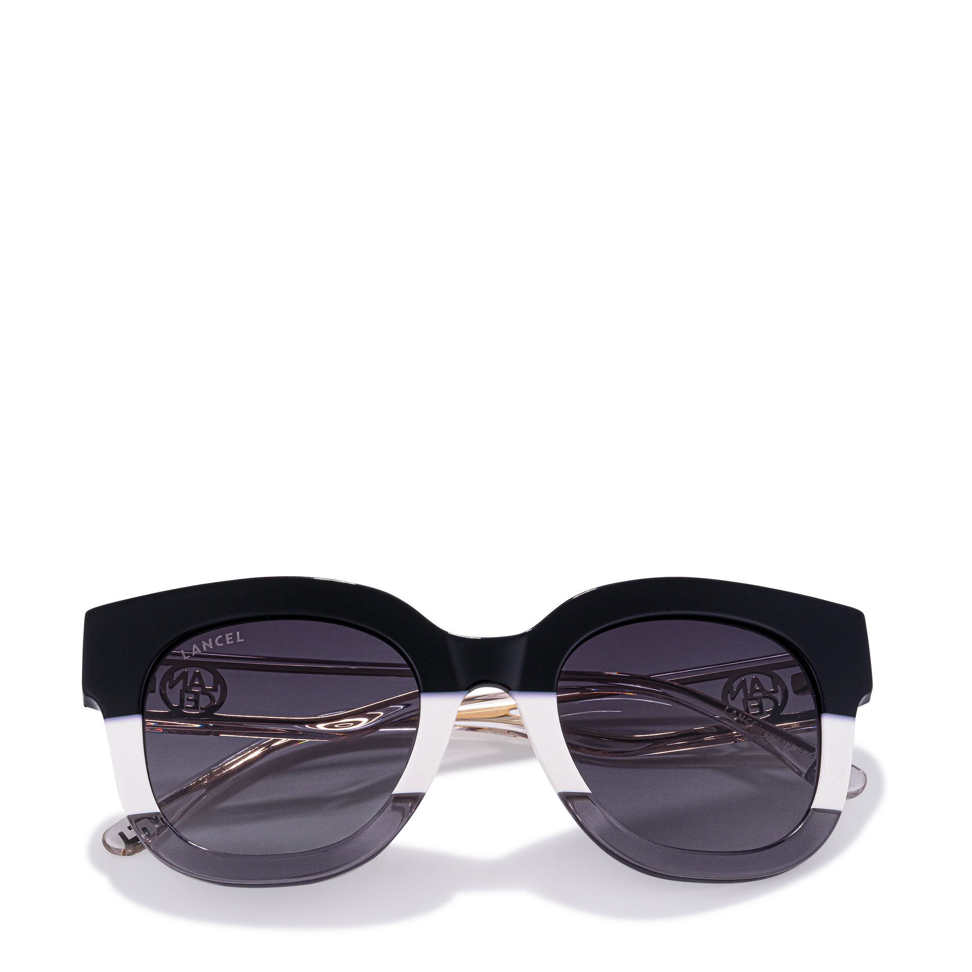 Lunettes de soleil Nine de Lancel-Noir/Blanc