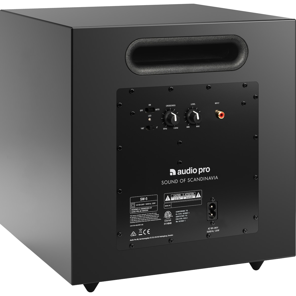 Audio Pro SW-5 subwoofer (sort)