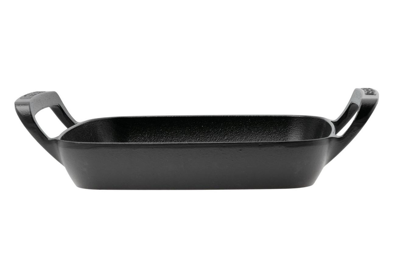 Le Creuset BBQ Outdoor Collection 0275260000005 Cast Iron Grilling Pan, vierkante grillpan, 26 cm