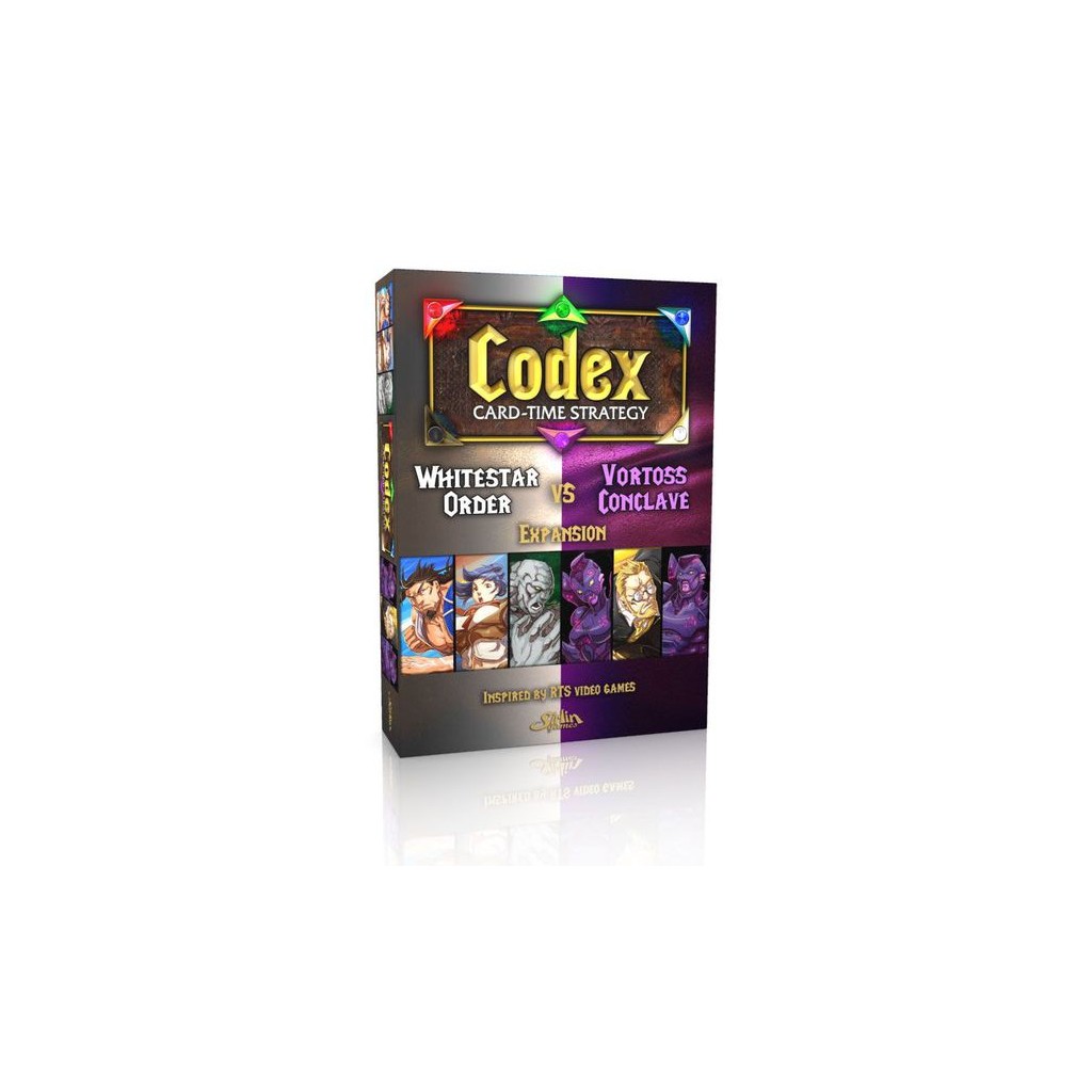 Codex: Card-Time Strategy - Whitestar vs Vortoss Expansion