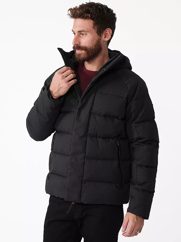 BELSTAFF Daunensteppjacke APEX schwarz