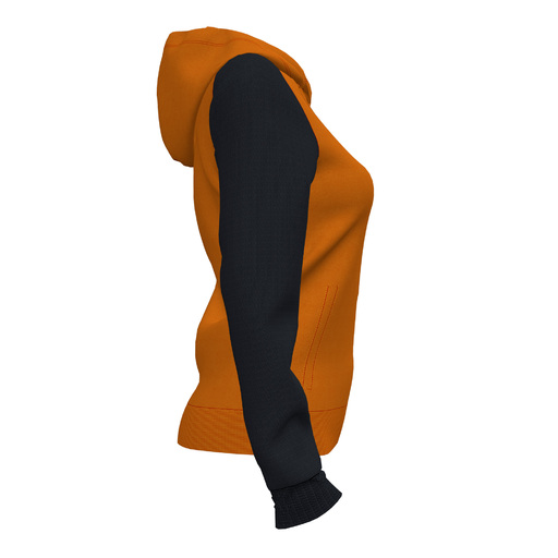 Jaqueta com capuz Joma Academy IV laranja e preta