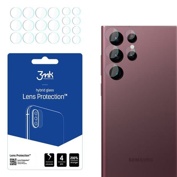 3mk Hybrid Linskydd Kamera till Samsung Galaxy S22 Ultra