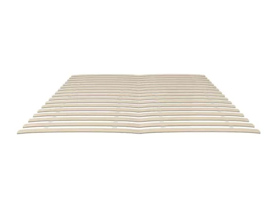 Sommiers à lattes avec 34 lattes 2 pièces 80x200 cm