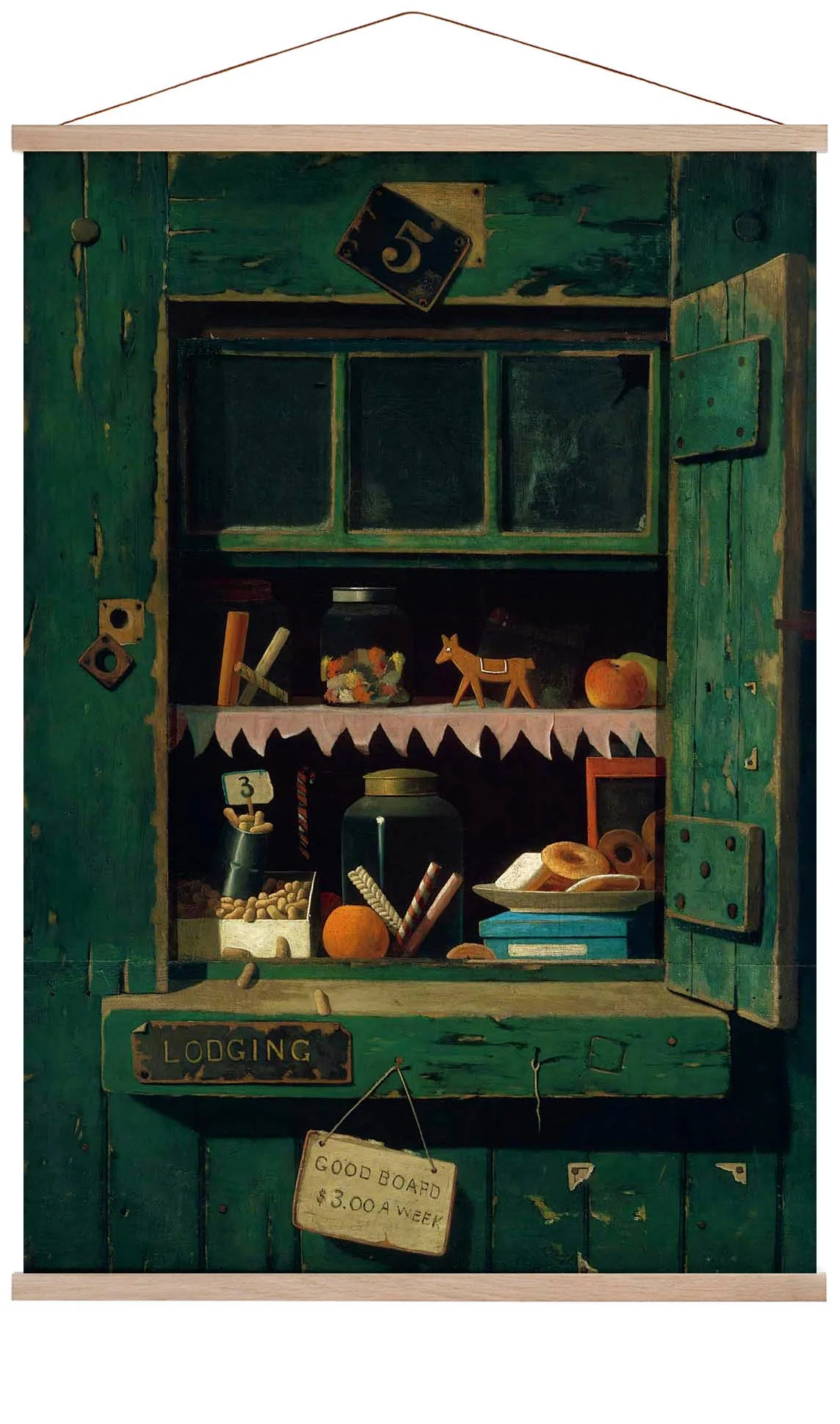Der Laden des armen Mannes von John Frederik Peto