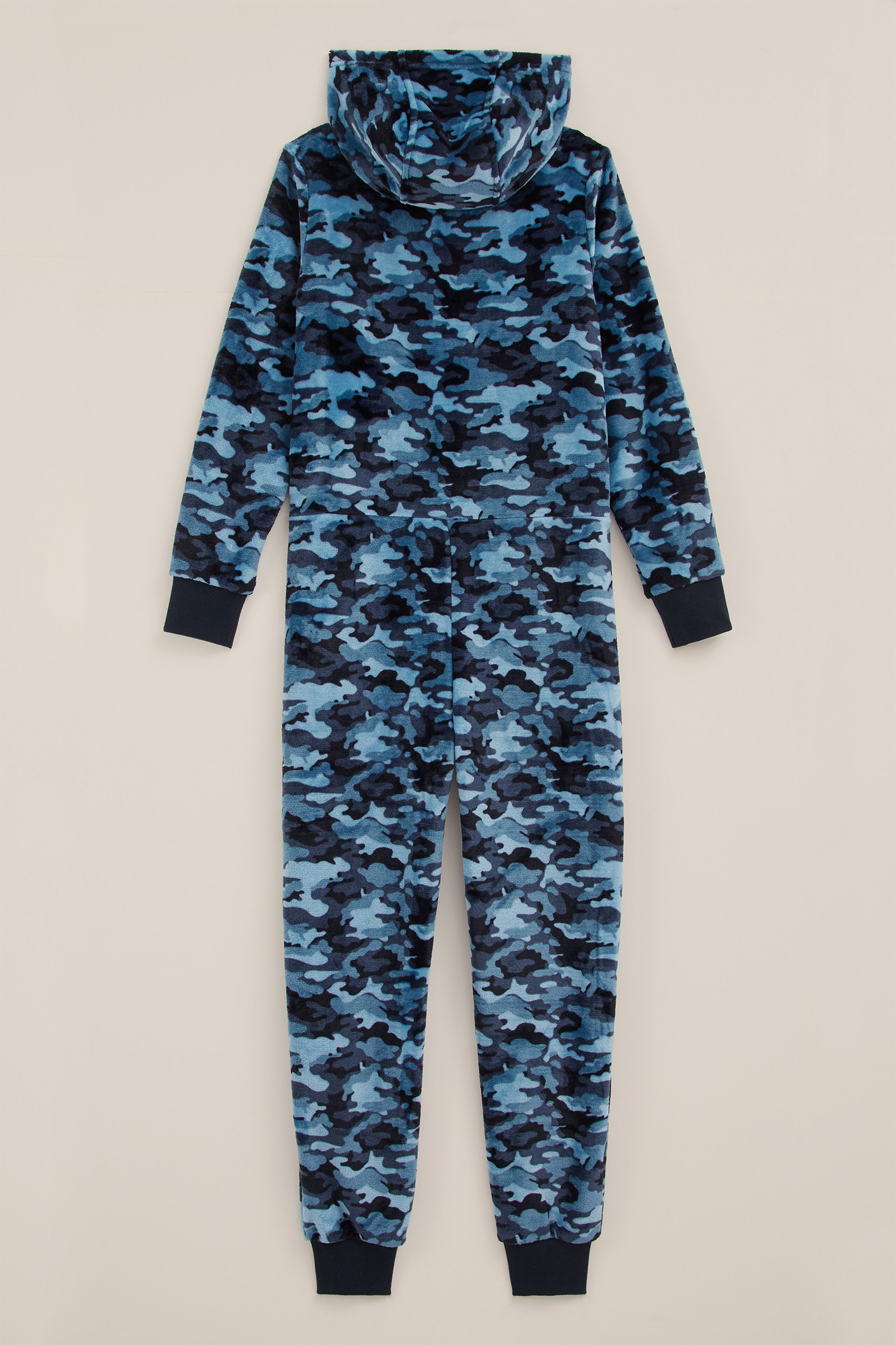 Jongens onesie met dessin WE Fashion Blauw