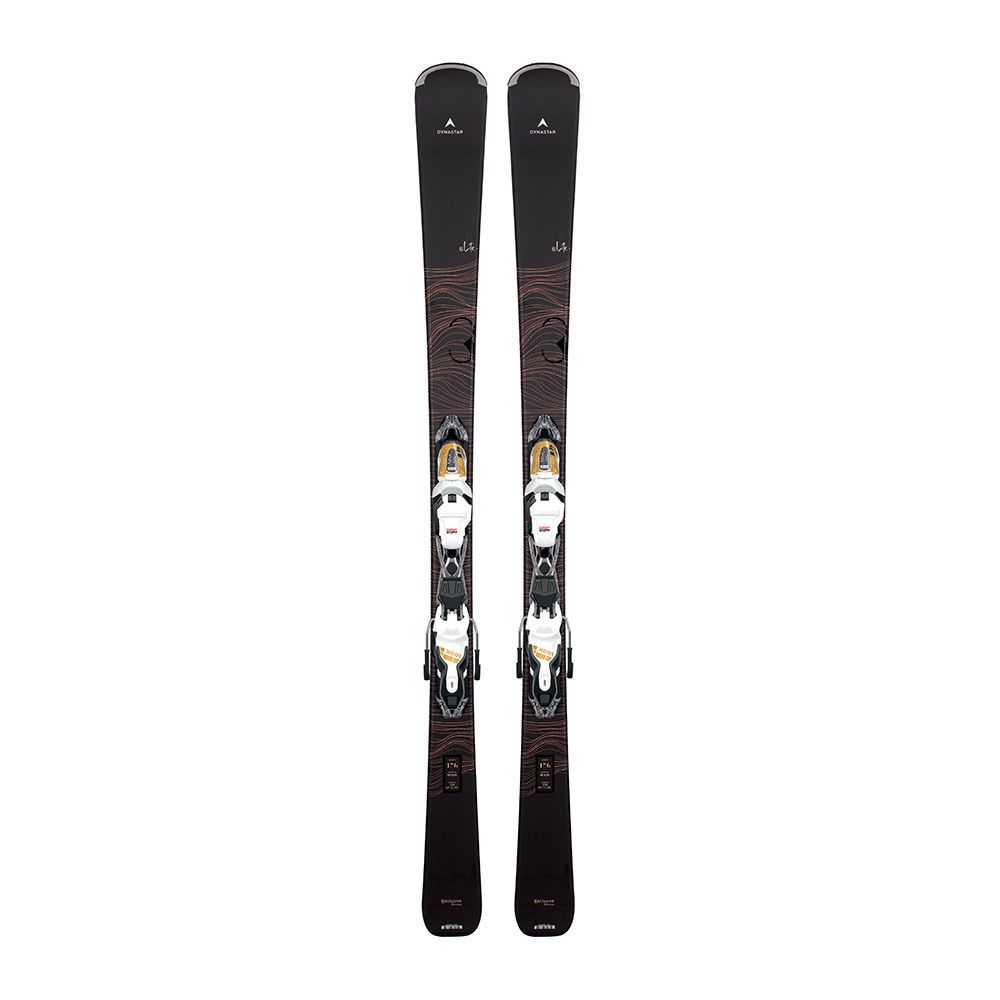 Dynastar E LITE 3 + XP W 11 GW B83 - Pack skis piste + Fixations Femme chocolate