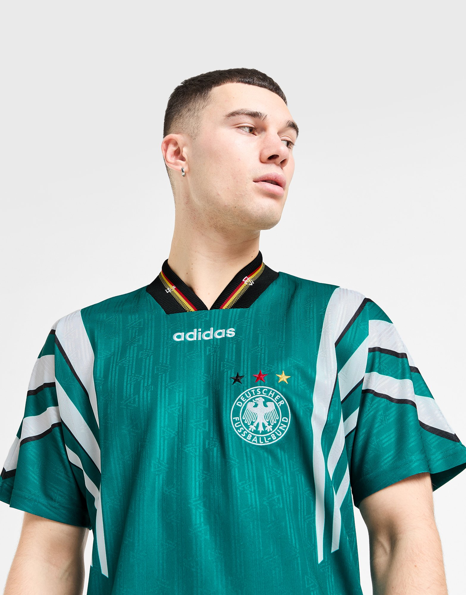 adidas Maillot Extérieur Allemagne 1996