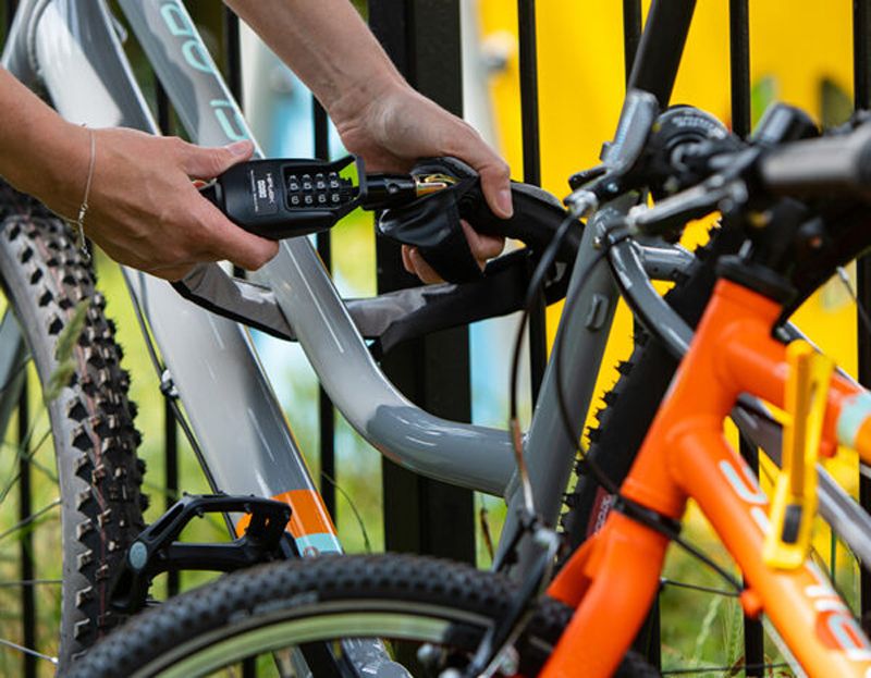 Hiplok Spin Kettenschloss mit Zahlencode superbright kaufen | Bike-Discount