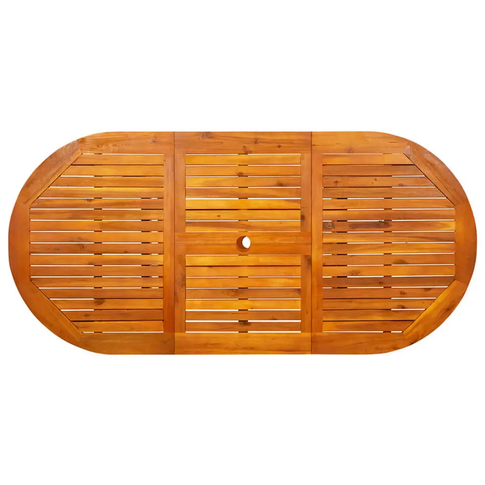 vidaXL - Eettafel - Bruin - Acaciahout - 170 x 80 x 75 cm