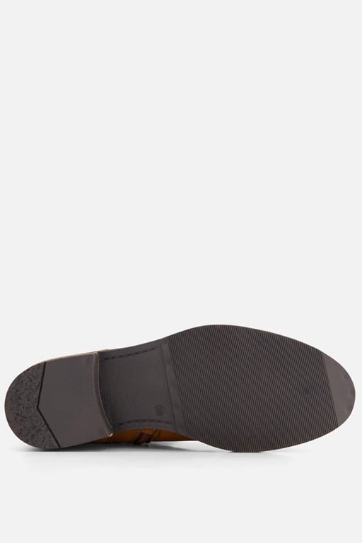 Cellini Enkellaarsjes cognac Leer