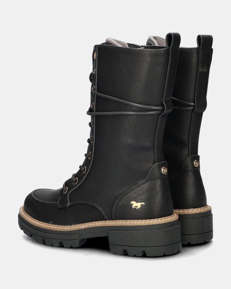 Mustang Veterboots  - zwart