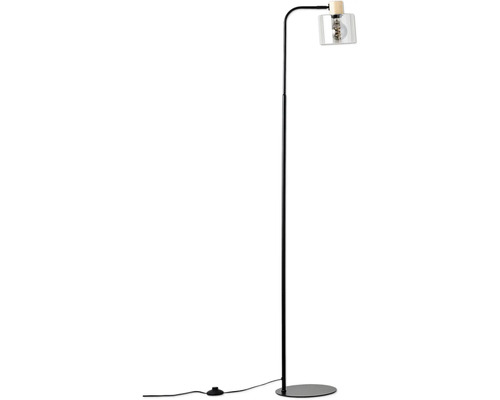 Staande lamp, 1-lichts, HxBxD 160x25x32 cm, Weald zwart