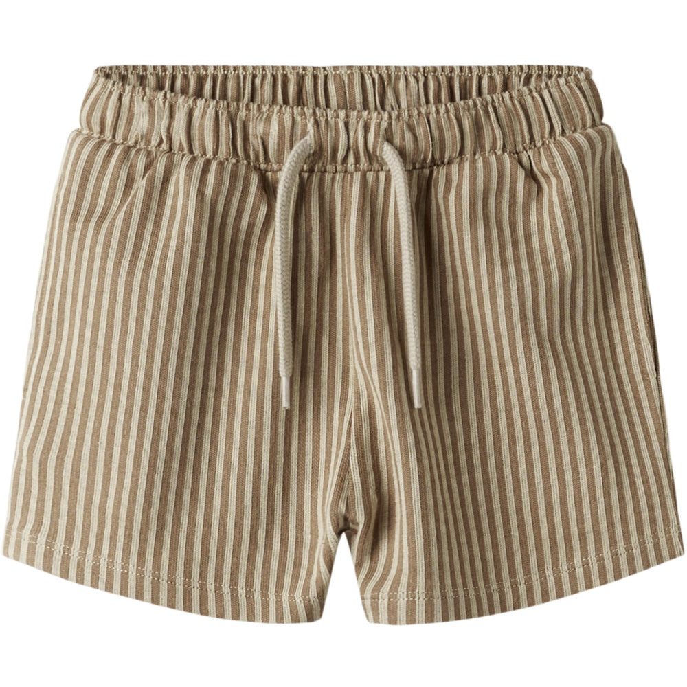 Køb Name It Irish Cream Nmmharis Nreg Shorts