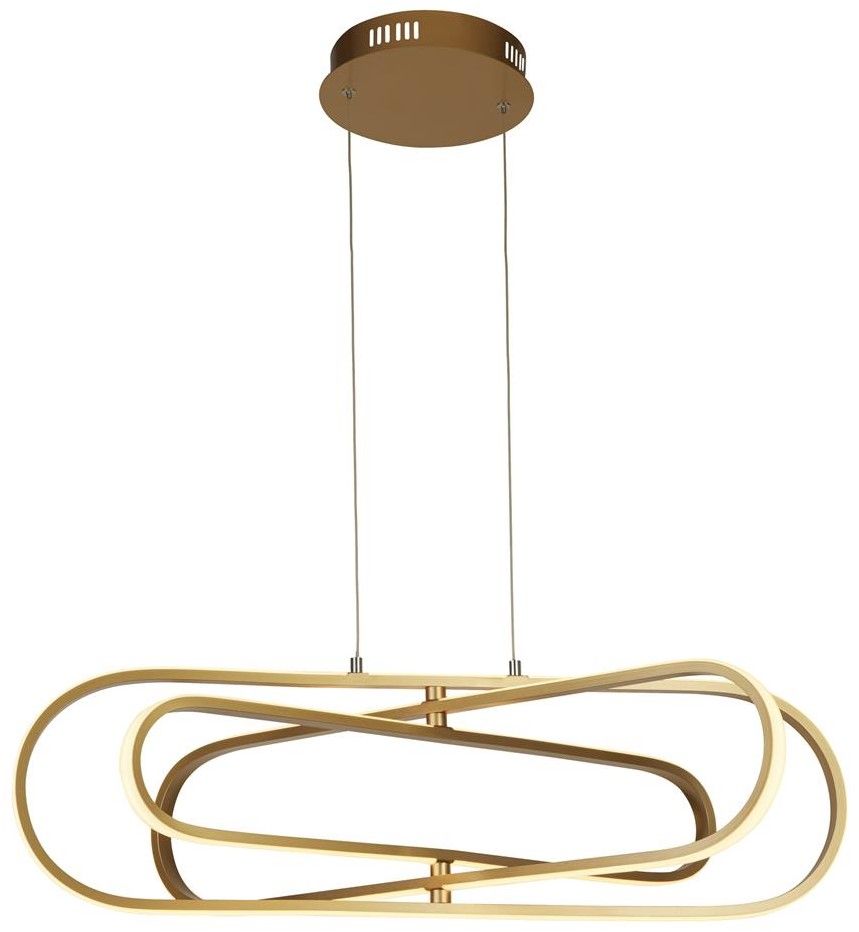 Hanglamp 61775GO Clip B74.5 x D80 cm