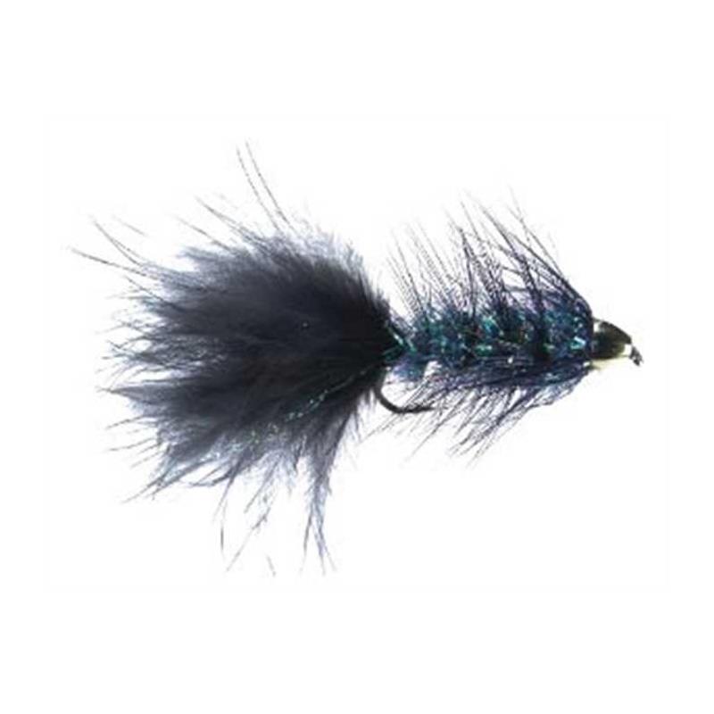 Mouche Tof Streamer Conehead Krystal Bugger - Noir