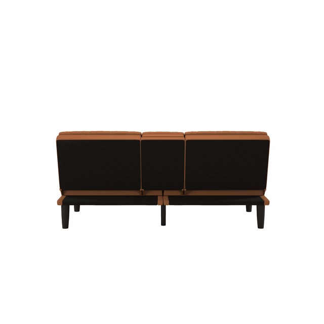 Dorel Home Schlafsofa »MAINE, Kinosofa mit Relax- und Bettfunktion, 2 Getränkehalter,« Liegefläche 190 x 110 cm, Webstoff und Kunstleder
