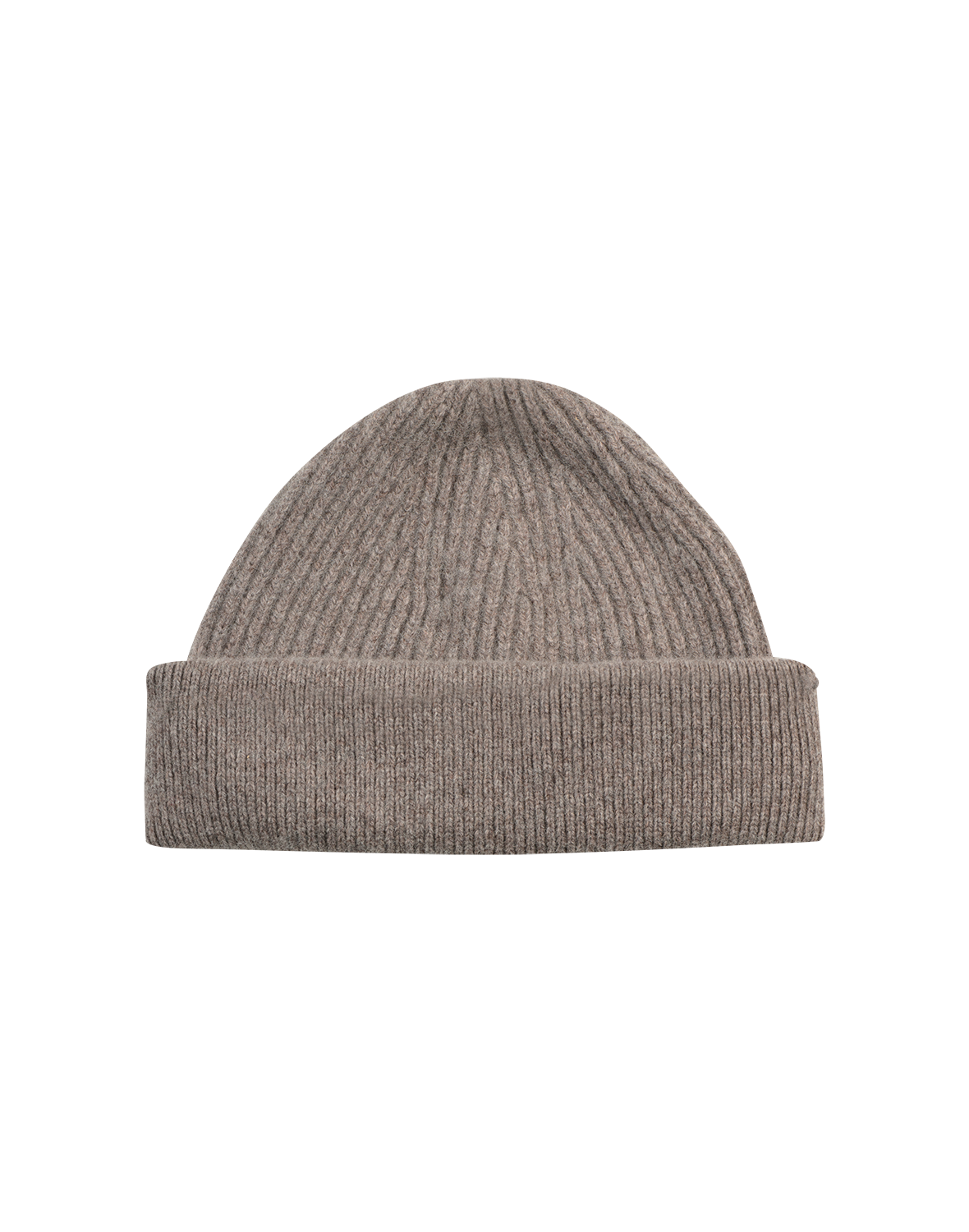 Beanie in lamswol in Donker marineblauw