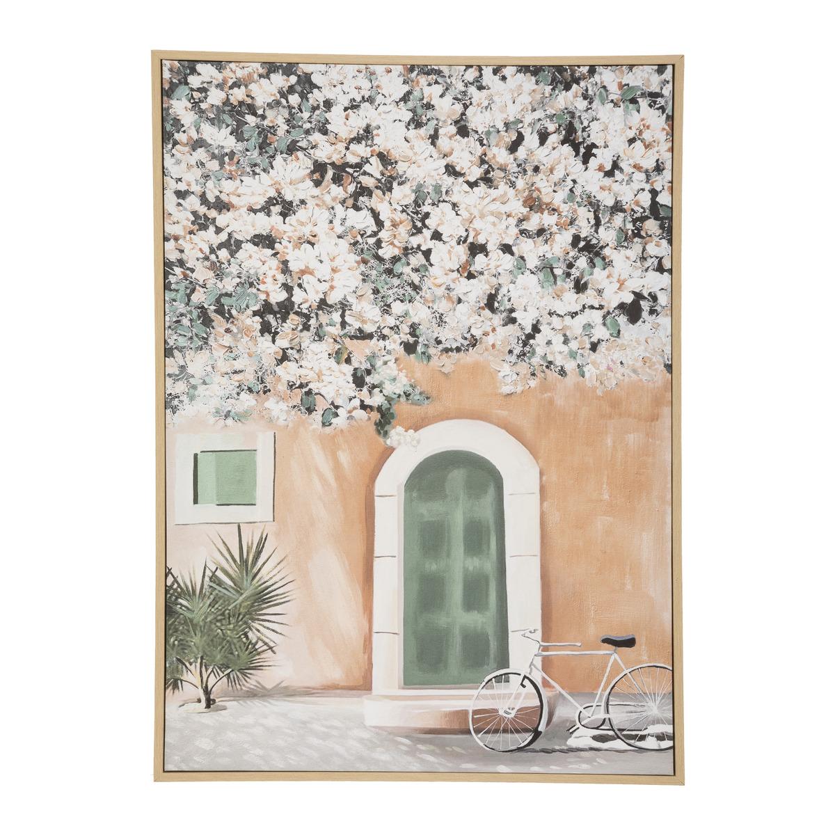 TOILE IMPRIMEE ENCADREE YELI D.50X70CM