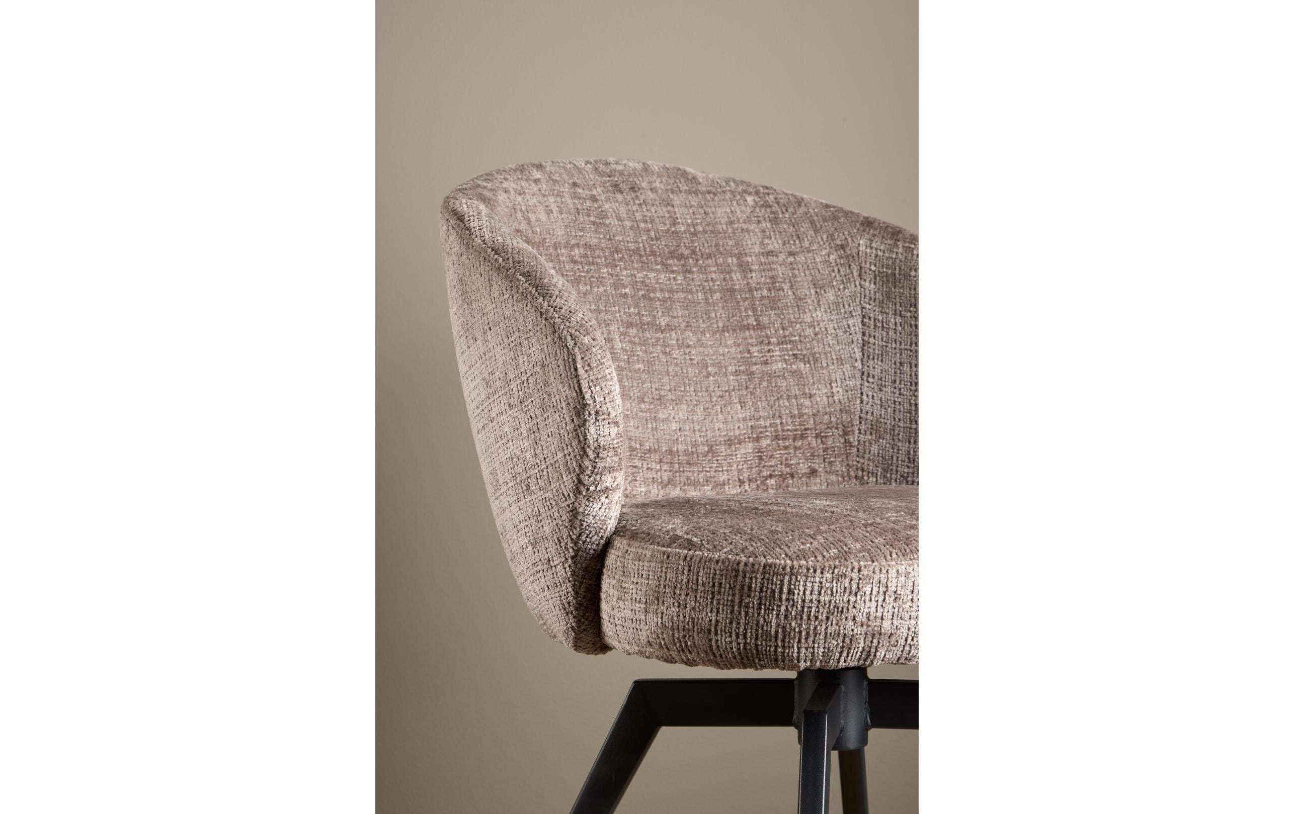 Stuhl Darlene 1 Stück, Braun<br>Eleganter Esszimmerstuhl mit bequemem Sitz