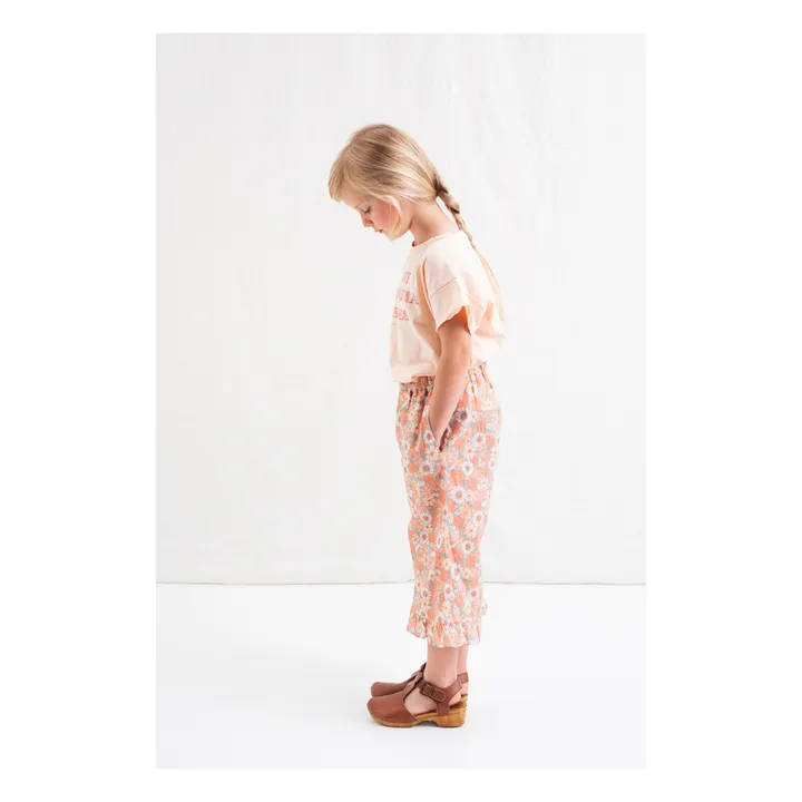 Tocoto Vintage Pantalon Fleur | Rose