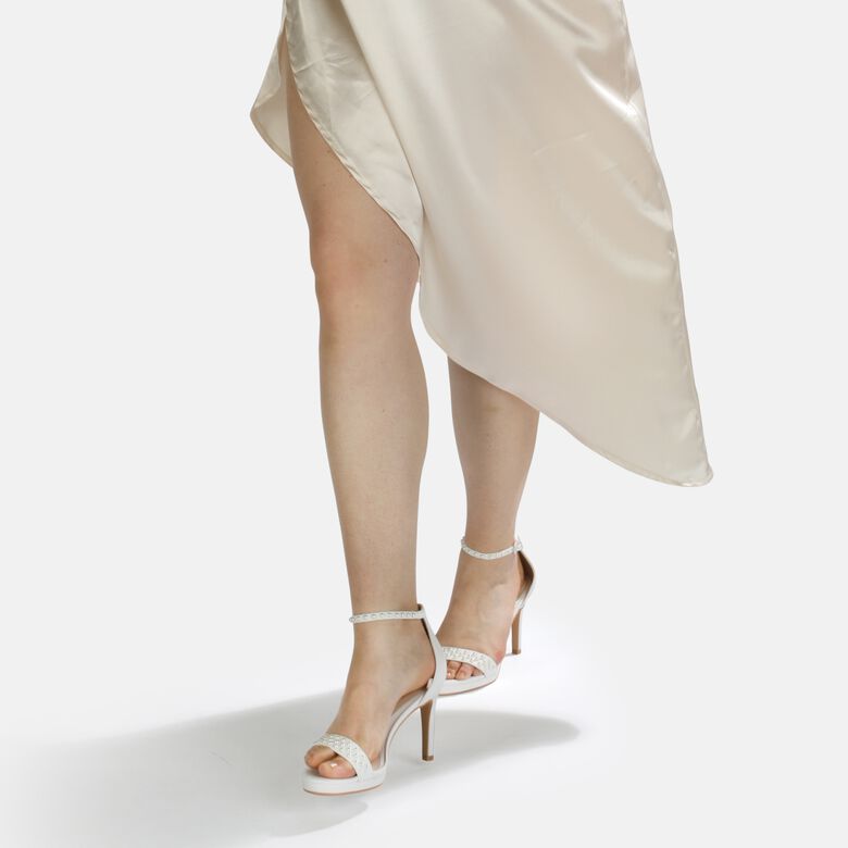 Liana sandales, blanc
