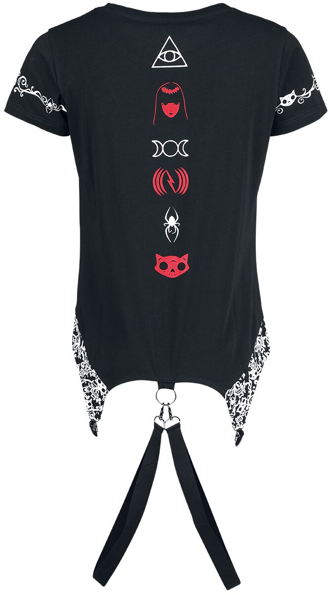 Gothicana X Emily the Strange - T-shirt | Gothicana by EMP T-Shirt Manches courtes