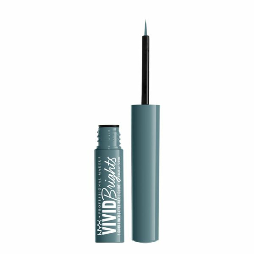 NYX Vivid Brights Matte Liquid Eyeliner Cyan Simp2 ml