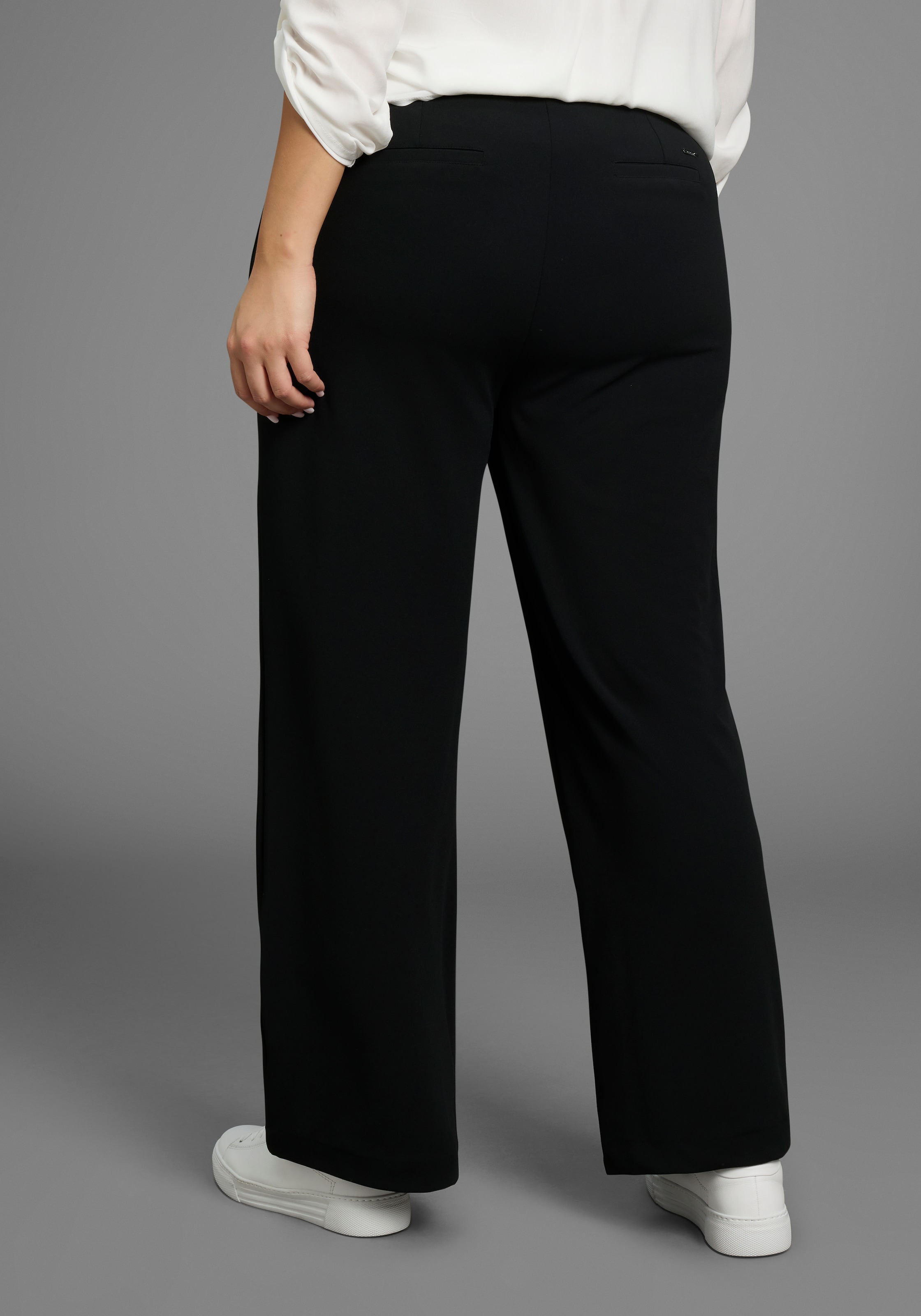 Laura Scott CURVE Schlupfhose  aus formstabilem, elastischem Stoff mit weitem Bein - GROSSE GRÖSSE